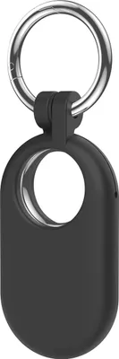 Image de Cazy Housse en silicone Compatible avec Samsung SmartTag2 - Noir