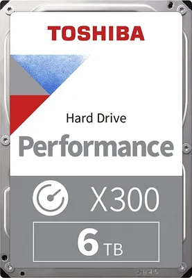 Produktbild von Toshiba X300, 6 TB, 7200 RPM, 256 MB, 3.5", Serial ATA III