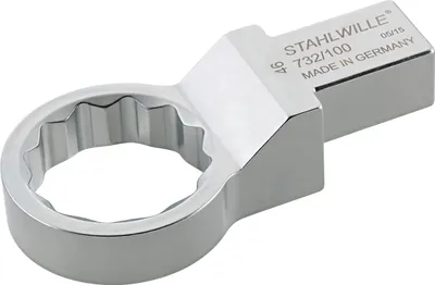 Produktbild von STAHLWILLE Ring-Einsteckwerkzeug SW 1/4" Wkz.Aufn.9 x 12