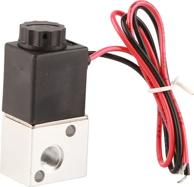 Obrázek produktu pro 3V1?06 3cestný 2polohový 1/8" BSP normálně uzavřený pneumatický elektromagnetický vzduchový ventil (DC 24V)