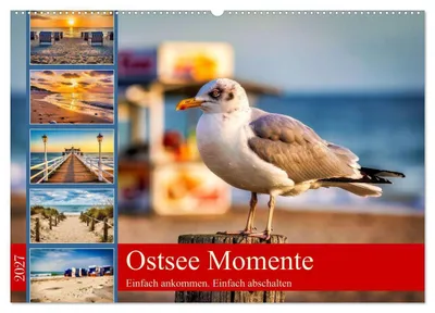 Produktbild von Ostsee Momente (Wandkalender 2027 DIN A2 quer), CALVENDO Monatskalender