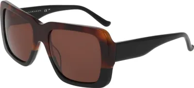 Produktbild von Donna Karan DO518S Dark tortoise/black gradient 55/19/140 Damen Sonnenbrillen