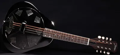 Produktbild von Mandoline JR-990-PN, 8 Saiten, 38 mm Nullbundbreite, 384 mm Mensur, poliertes Nickel