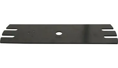 Image de Lame de coupe pour bordures, modèle à 2 dents, adaptable sur MTD – L : 229 mm, alésage : 12,70 mm, épaisseur : 2,7 mm. Remplace la pièce d'origine 09954.