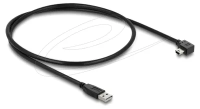 Obrázok produktu pre DeLOCK 81650, 2 m, USB A, Mini-USB B, USB 2.0, 0,48 Gbit/s, Čierna