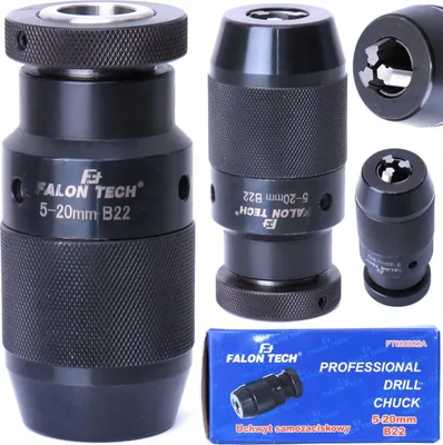 Immagine prodotto di Morsetto autoserrante per trapano, da 5 a 20 mm, compatibile con trapano B22