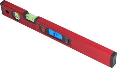Obrázek produktu pro 400 mm digitální vodováha s elektronickým LCD displejem, pouzdro z hliníkové slitiny a magnetický digitální úhloměr