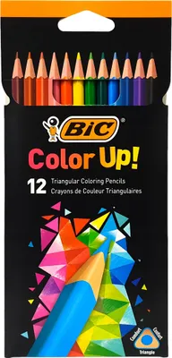 Image de Crayons de couleur Bic Color Up ! 12 couleurs
