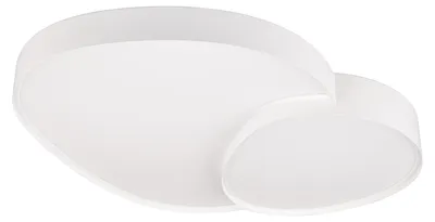 Zdjęcie produktu dla Plafon LED niestandardowy z pilotem RISE biały 51W Odcienie bieli 5100lm metal wym:11x77x63cm IP20 Trio