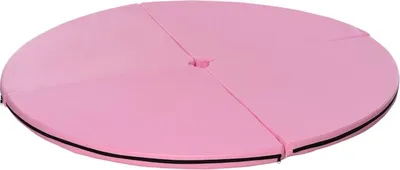 Immagine prodotto di Tappetino per pole dance Fortuna Lai, tappetino rotondo in plastica dello spessore di 5 cm per esercizi di pole dance, ginnastica, yoga, rosa