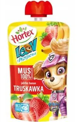 Immagine prodotto di Hortex Mus Leon truskawka banan 100 g