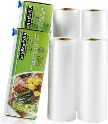 Obrázek produktu pro 15 cm x 5 m vakuové sáčky, 4 role po 20 m, bez BPA