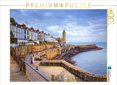 Produktbild von CALVENDO Puzzle Porthleven | 1000 Teile Lege-Größe 64x48cm Foto-Puzzle für glückliche Stunden