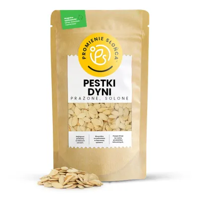 Zdjęcie produktu dla Pestki Dyni Prażone Solone Niełuskane 350 g