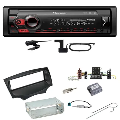 Produktbild von Pioneer MVH-S420DAB Bluetooth Digitalradio AUX MP3 USB Einbauset für Ford KA RU8