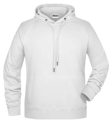 Produktbild von James and Nicholson - Kapuzenpullover für Herren LT6274 (5XL) (Weiß)