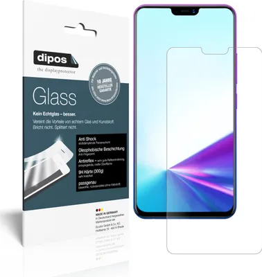 Obrázek produktu pro 2x ochranná fólie pro Vivo Z3x matná - anti-shock 9H fólie dipos Glass plastové sklo