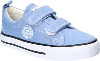 Produktbild von AMERICAN CLUB LH85 Original Kinder Schuhe Sneaker, Turnschuhe mit Klettverschluss luftige, Canvas-Sneaker, Blau 31
