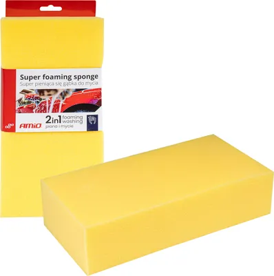 Produktbild von AMiO Autoschwamm Autoschwam 03842 Mikrofaser