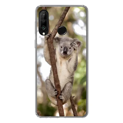 Produktbild von MuchoWow® Handyhülle Schutzhülle Hülle für Huawei P30 Lite Koala - Äste - Tier - Kinder - Jungen - Mädchen Silikon Softcase Handy Hülle - Handyhülle
