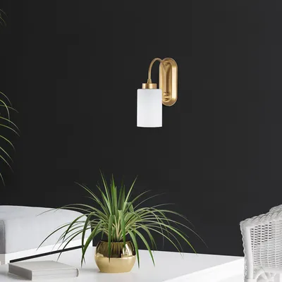Produktbild von Opviq, Hemikilo- Hemikilo FLG, Gold, Wandleuchten, 10 x 21 x 28 cm, Metallkörper