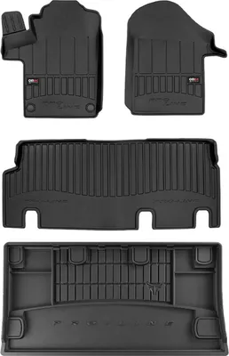 Image de OMAC Tapis & bac de coffre Set pour Mercedes Vito W447 2014-2025 Caoutchouc 4x