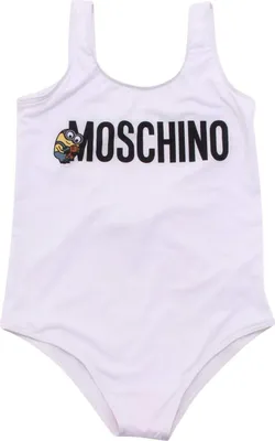 Zdjęcie produktu dla 0223AQ kostium intero bimba MOSCHINO TEEN dziewczęcy strój kąpielowy dla dzieci