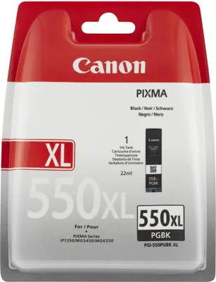 Immagine prodotto di Canon NCAPG550XB Cartuccia Stampante 431B004 22 ml Compatibile con MG5450 Nero