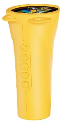 Produktbild von INF 2-in-1 digitales Mikroskop und Teleskop, 10x, 2.4-inch IPS, ABS Orange