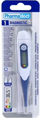 Image de Thermomètre médical numérique à pointe flexible, 1 pc