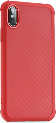 Produktbild von cofi1453® Schutzhülle Bumper Roar Carbon Armor SchutzHülle kompatibel mit iPhone 7 Plus Silikon Hülle Zubehör Tasche Schutzschale Schutz in Rot