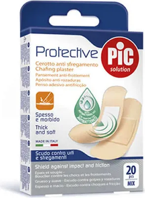 Obrázek produktu pro Ochranné náplasti Pic 20 kusů