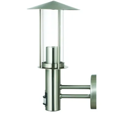 Produktbild von Edelstahl Wandleuchte Bewegungsmelder Wandlampe Außenleuchte Garten Gartenlampe