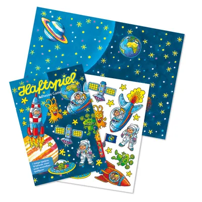 Produktbild von Haftspiel groß Weltraum