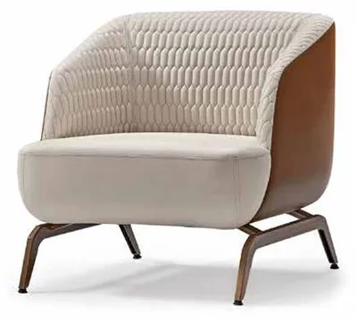 Image de Fauteuil blanc esigner Relax une place Coussin Fauteuil TV