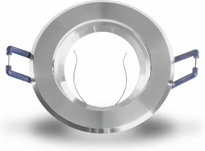 Produktbild von Deckeneinbaurahmen schwenkbar rund Alu 16302-1 Ø 68mm
