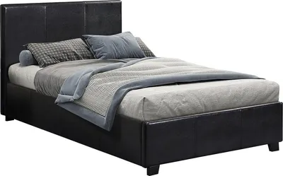 Immagine prodotto di Letto con contenitore  "Carla" - 90 x 190 cm- Nero