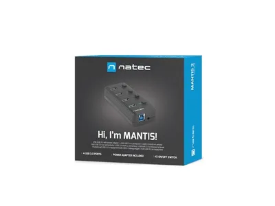 Obrázok produktu pre Rozbočovač USB Natec NHU-1557
