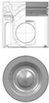 Produktbild von KOLBENSCHMIDT 40907600 Kolben für SCANIA 4 - series P,G,R,T - series
