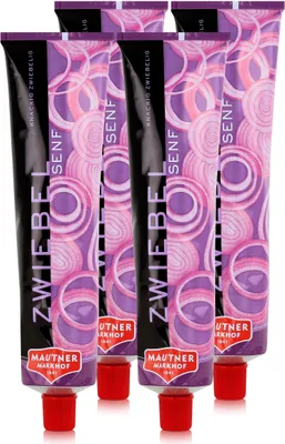 Produktbild von Mautner Zwiebel Senf 200g - Knackig Zwiebelig (4er Pack)
