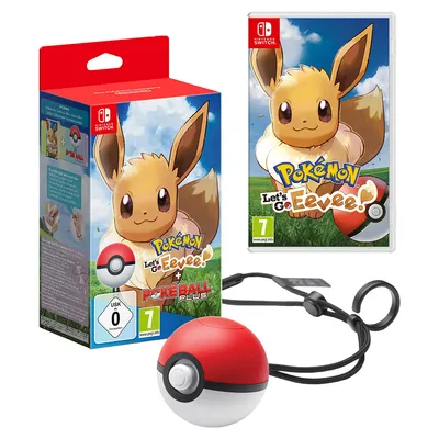 Produktbild von Pokemon: Let's Go, Evoli! + Pokeball Plus SWITCH