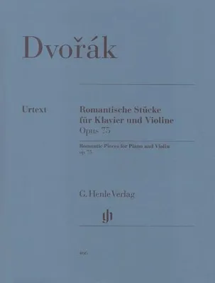 Obrázok produktu pre Dvorák, Antonín - Romantische Stücke op. 75 für Klavier und Violine