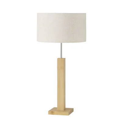 Produktbild von Tischlampe mit Bambussockel BENITO, 57 cm