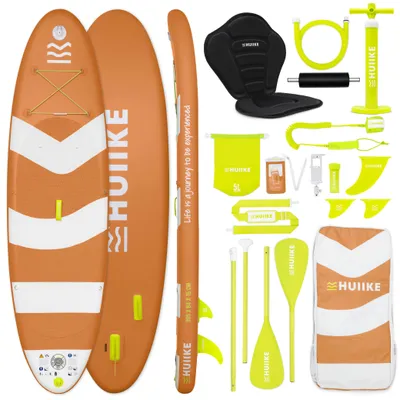 Produktbild von Stand Up Paddling Board Hochwertigem Zubehör – HUIIKE | Sup Board Aufblasbar Oranges, Stand Up Paddle Board