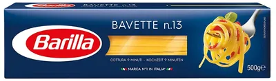 Zdjęcie produktu dla Makaron Barilla Bavette nr 13 Włoski makaron nr 1 we Włoszech 500g