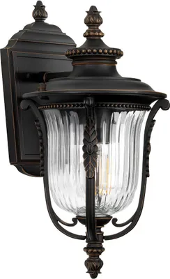 Immagine prodotto di Applique da esterno in stile retrò, color bronzo scuro, E27, 60 W, Luverne Kichler