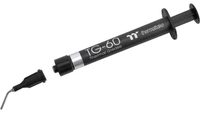 Produktbild von Thermaltake TG-60, Wärmeleitpaste, 52 W/m·K, Schwarz, 1 g, 1 Stück(e)
