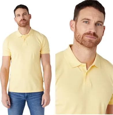 Immagine prodotto di WRANGLER uomo, polo POLOSHIRT, M, giallo, polo, uomo,