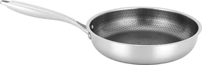 Produktbild von Bratpfanne - Edelstahl - Durchmesser 28 cm - Wabenstruktur - Für Gas- und Induktionsherde