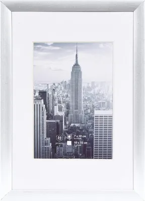Produktbild von Henzo Manhattan Bilderrahmen 10x15 cm Silber